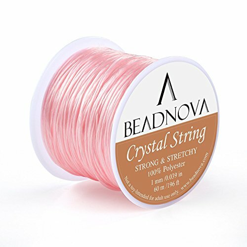 1mm Elastic Stretch Polyester Crystal String Cord for Jewelry