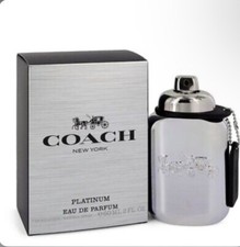 Coach New York Platinum By Coach 2.0oz/60ml Edp Spray For Men New In Box
