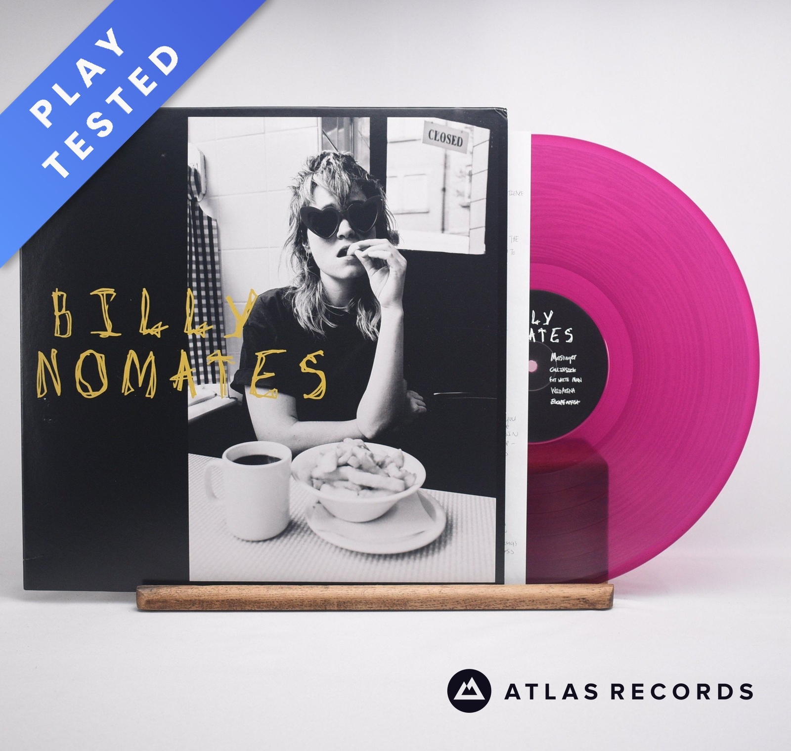 Billy Nomates Billy Nomates Violet Translucent LP Album Vinyl Record - NM/NM