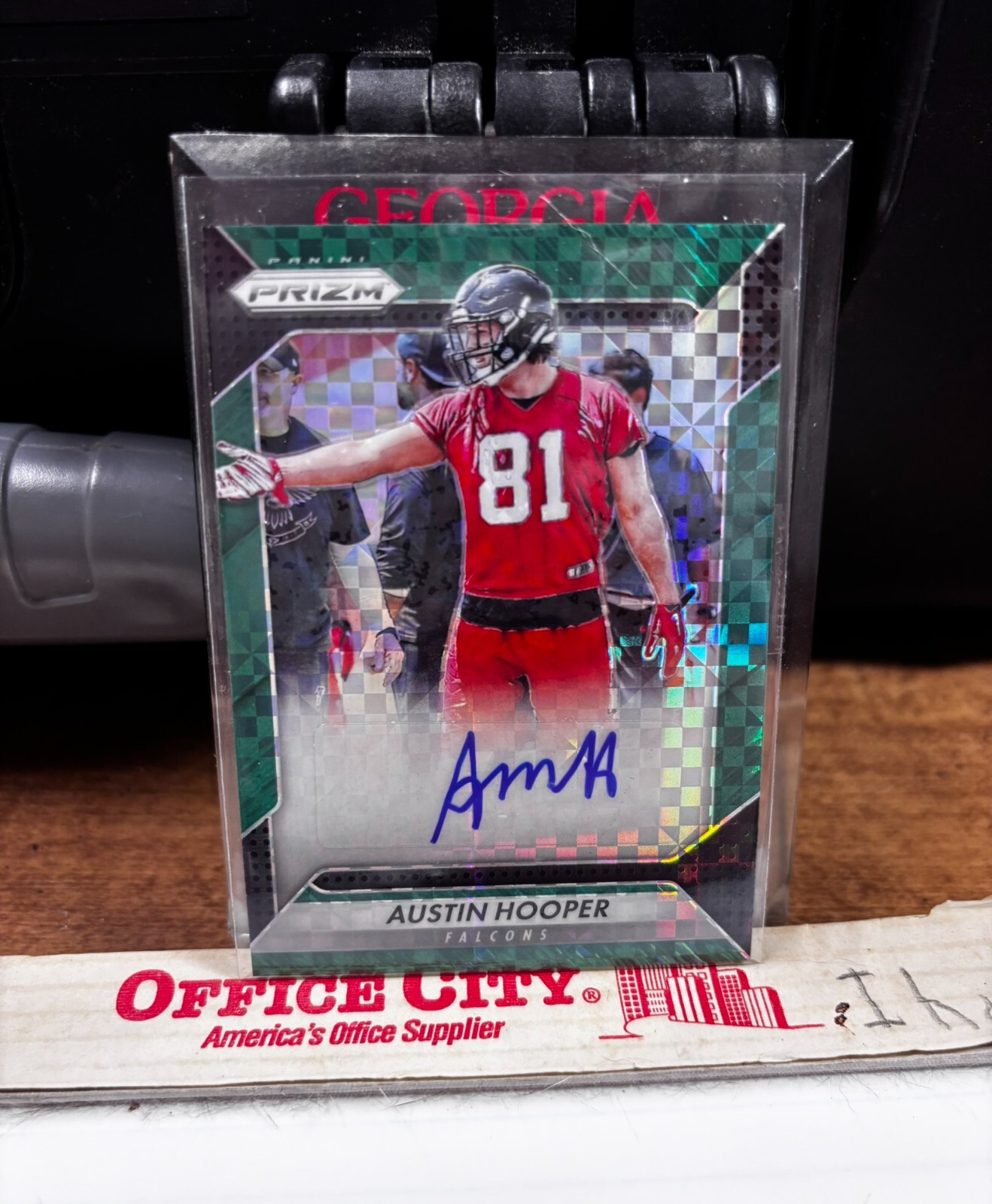 Austin Hooper Panini Prizm #226 Green Power