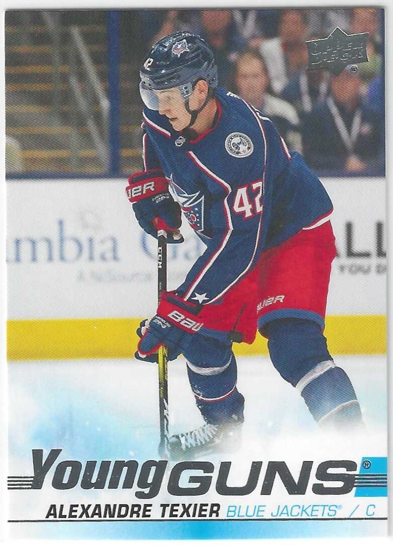 2019-20 Upper Deck Young Guns #225: Alexandre Texier (JM)