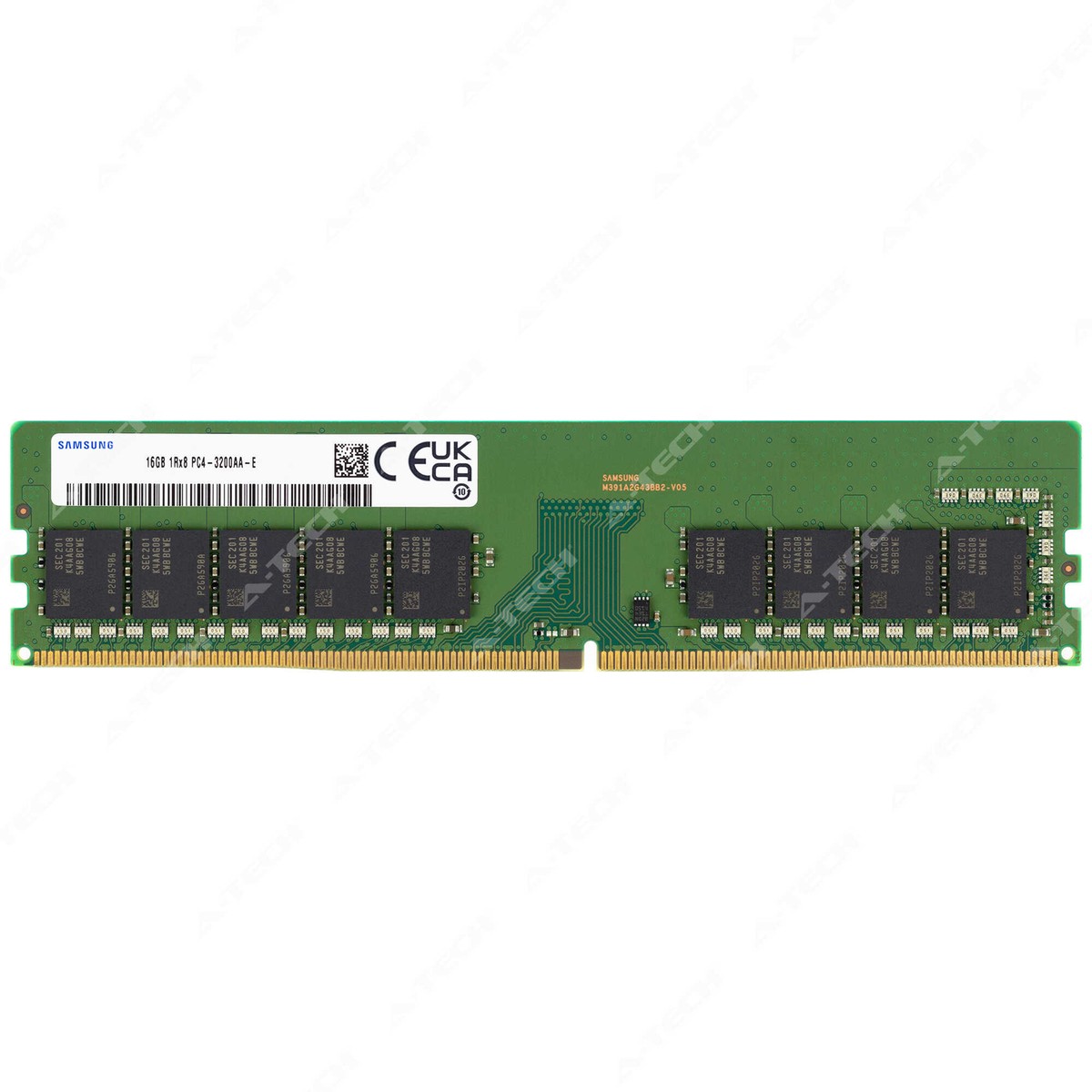 動作確認済 サムスン 32GB 16GB×2枚 DDR4-3200 【M9】 Samsung 16GB DDR4-3200 ECC UDIMM M391A2G43BB2-CWE Server Memory