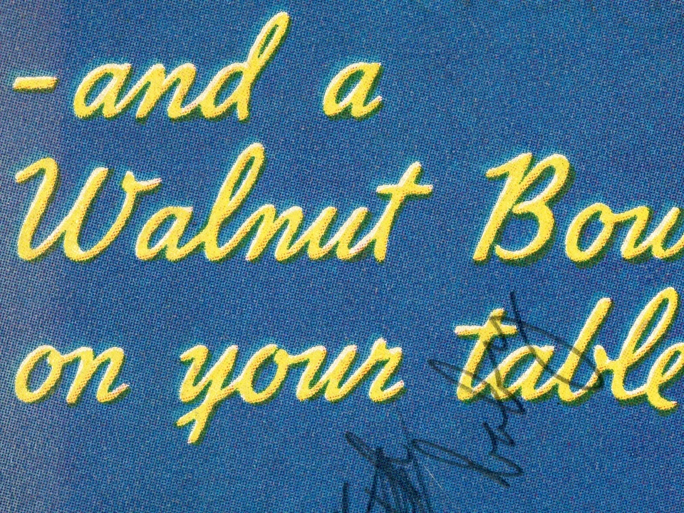 Póster para hornear nueces 1938 (hasta 24" x 36") - vintage - inusual - peculiar - arte Foto 3 de 4