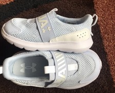 Under Armour Surge 3 Slip-On Oxford Blue Toddler Size 9 NEW