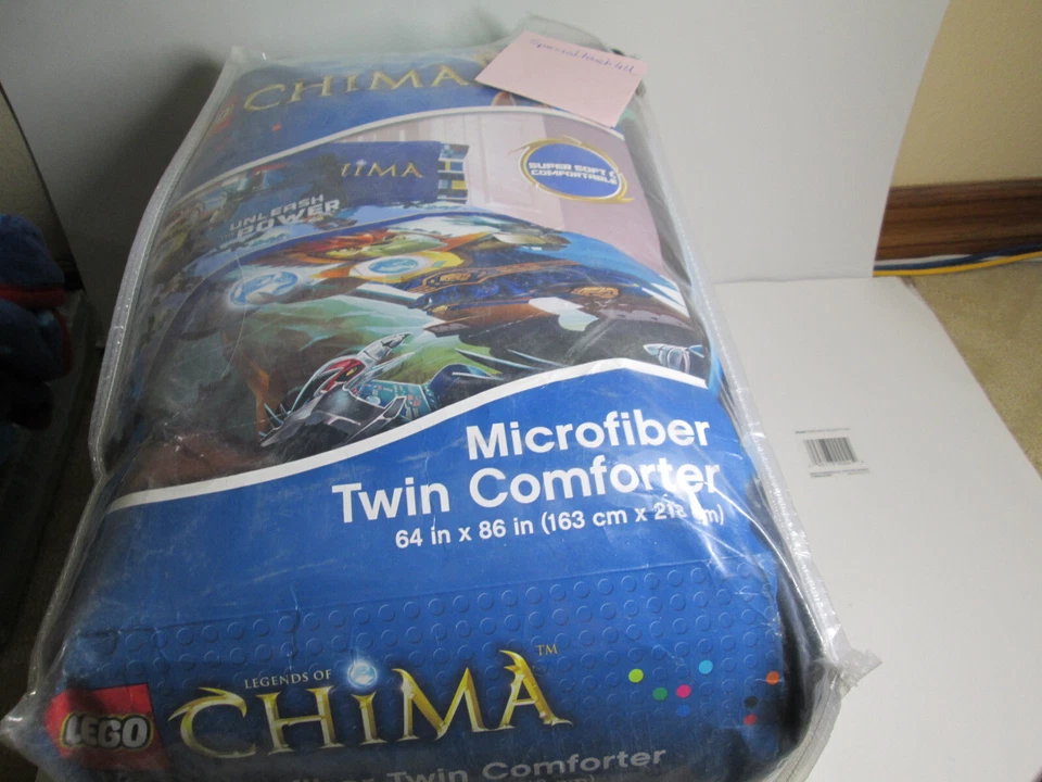 New Lego Legends of Chima Microfiber Twin Comforter 64"x86" New - Image 3 of 4