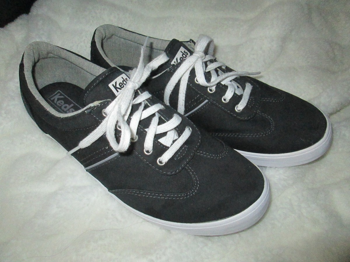 Keds Craze II Ortholite Black Canvas Shoes Womens Casual Lace Up