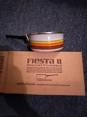 Vintage Ontzi-Ola 1 Quart Sauce Pan - Brand New