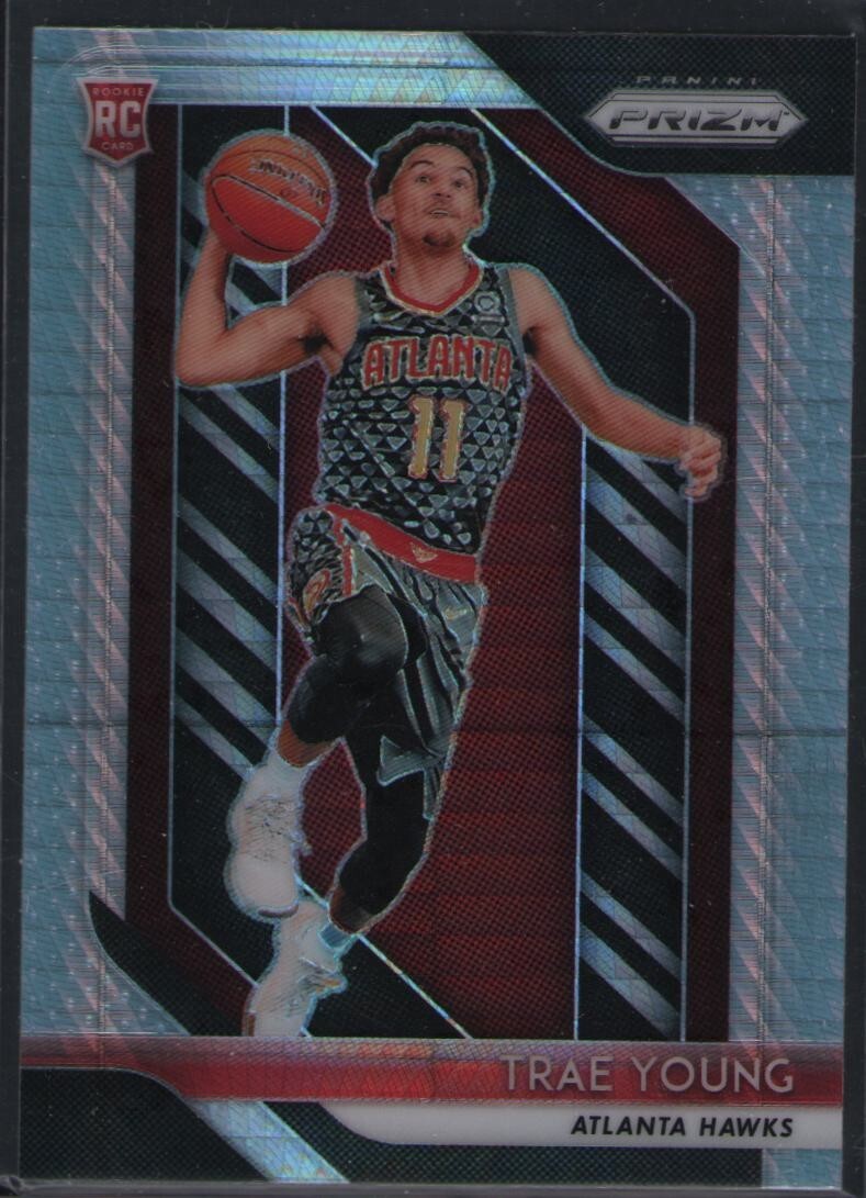 2018-19 Panini Prizm - Hyper Prizm #78 Trae Young (RC) Rookie