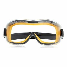 AmazonBasics Safety Goggles 6-PACK Clear Lens Anti-Fog Elastic Headband