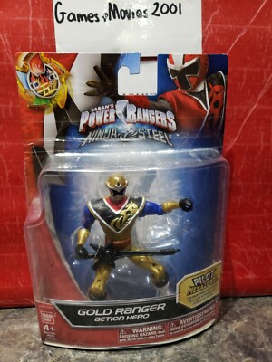 Power Rangers Ninja Steel Gold Ranger Bandai | eBay