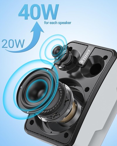 Powerful Wall Mount Bluetooth Speakers – Sync Up to 100 Units for Stereo Sound - Picture 6 of 9