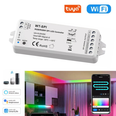 WiFi SPI LED Controller+2.4G Kabello Fernbedienung für WS2812B WS2811 RGB Stripe