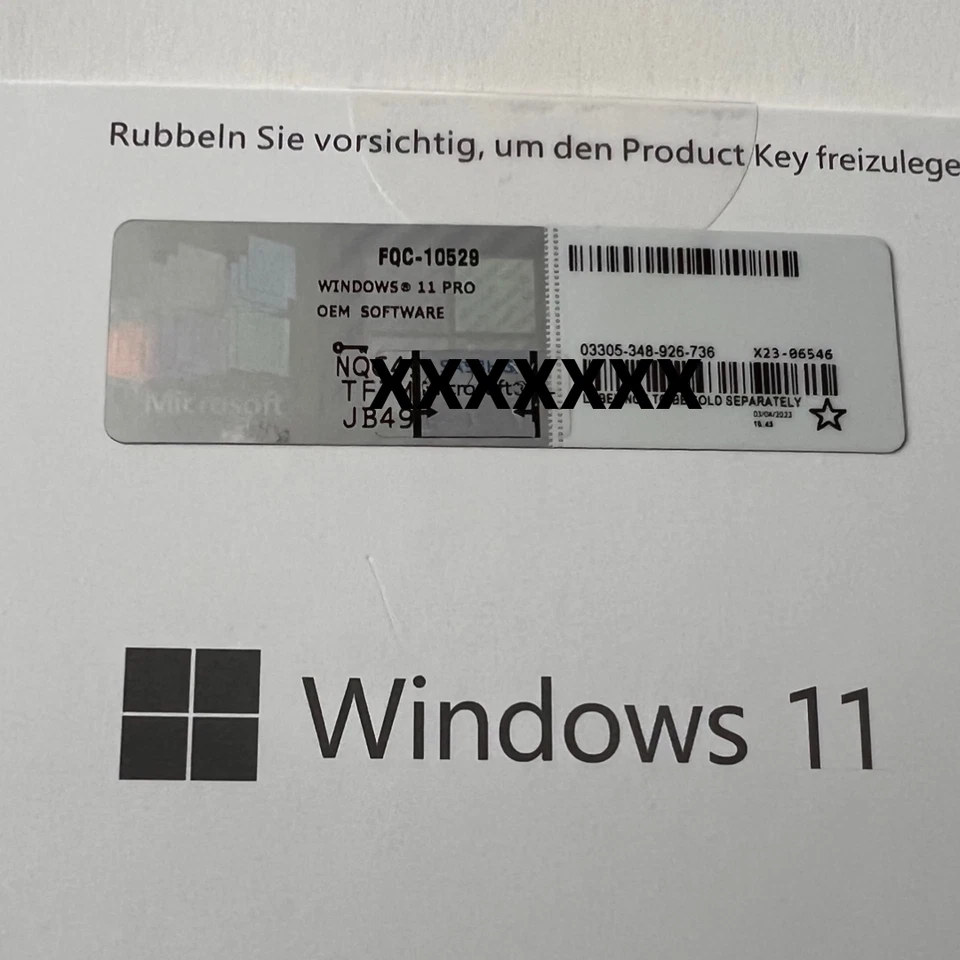 Microsoft Windows 11 Pro DVD Deutsche Vollversion NEU & OVP - Bild 2 von 4