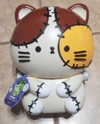 Mimicoco Franken Simba Cat 8.5 Inch Halloween Kawaii Resin Figure