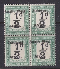 South West Africa, Scott J26 (SG D27), MLH block