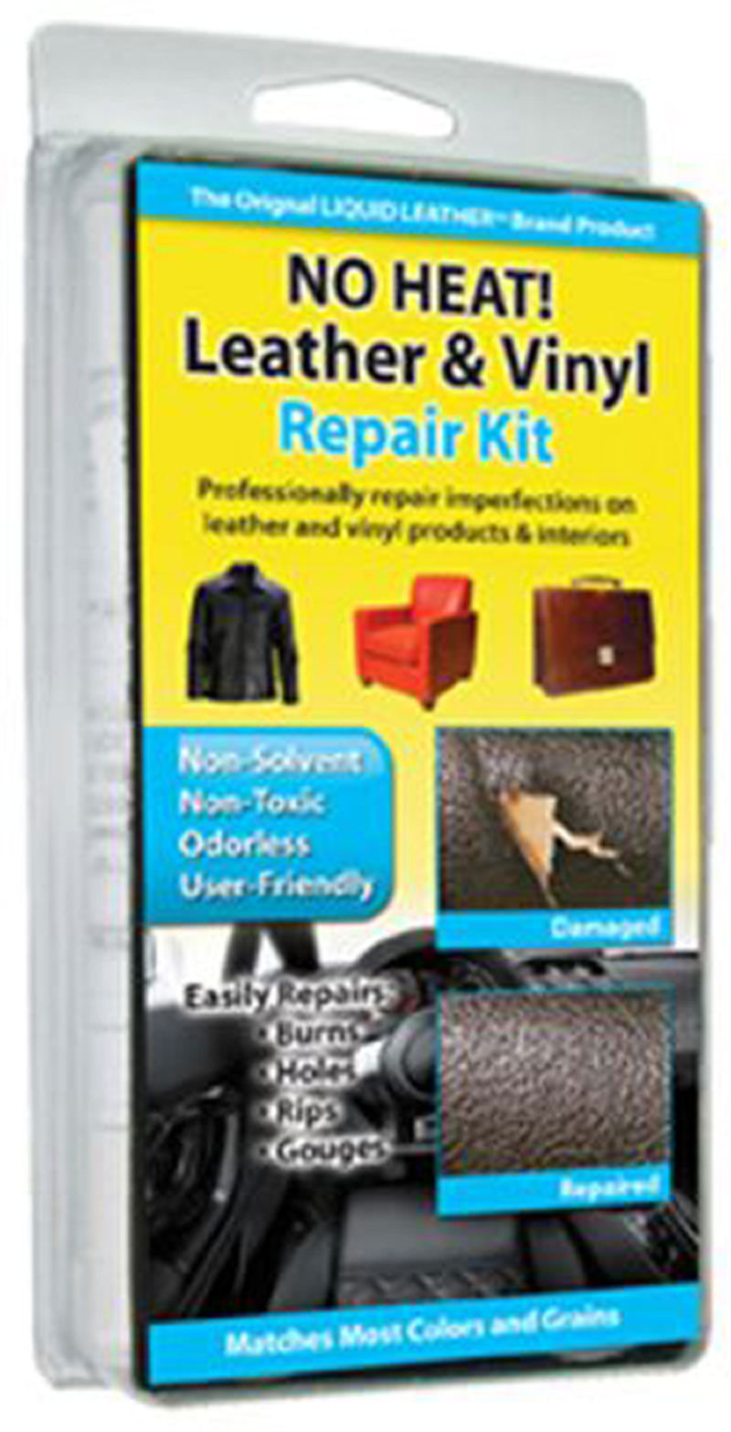 No Heat Liquid Leather & Vinyl Repair Kit Fix Holes Burns Rips Gouges