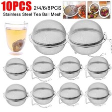 2 Pack Tea Ball Strainer ? Stainless Steel Mesh Infuser for Loose Leaf Tea & Her