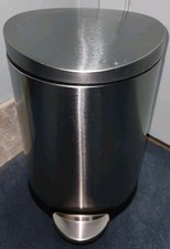 Simplehuman 6 Liter 1.6 Gallon Semi-Round Ste...