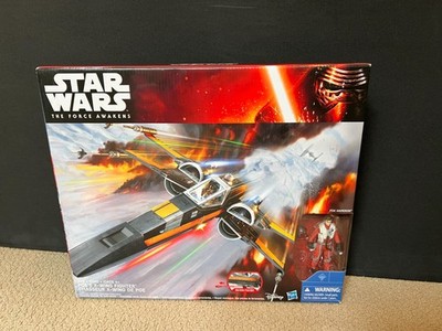 Star Wars Poe's X-Wing fighter with Poe Dameron - New and unopened!
