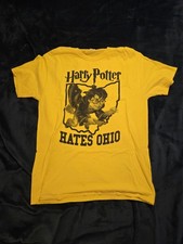 Harry Hates Ohio T-Shirt Made in the USA Size MEDIUM