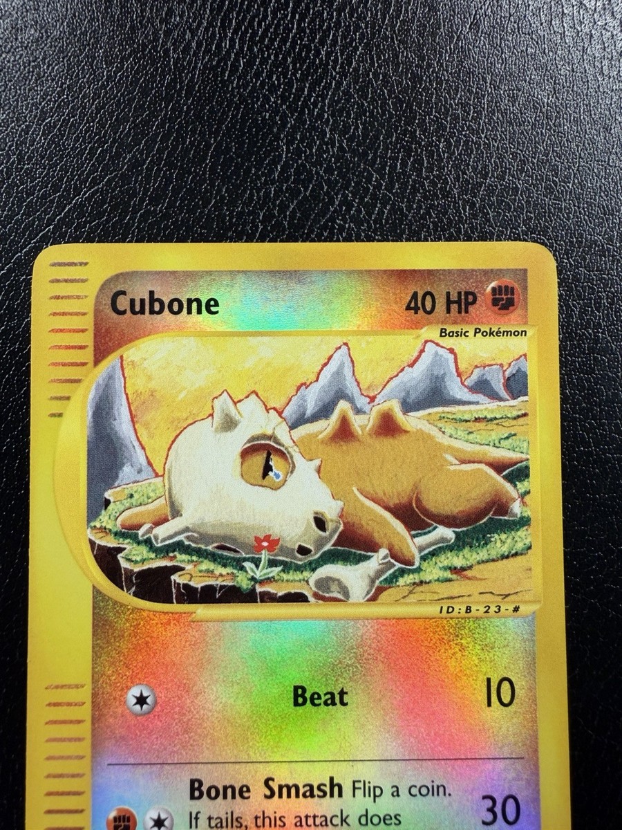 Cubone Expedition Reverse Holo E-Reader 103/165 Pokemon TCG Komiya