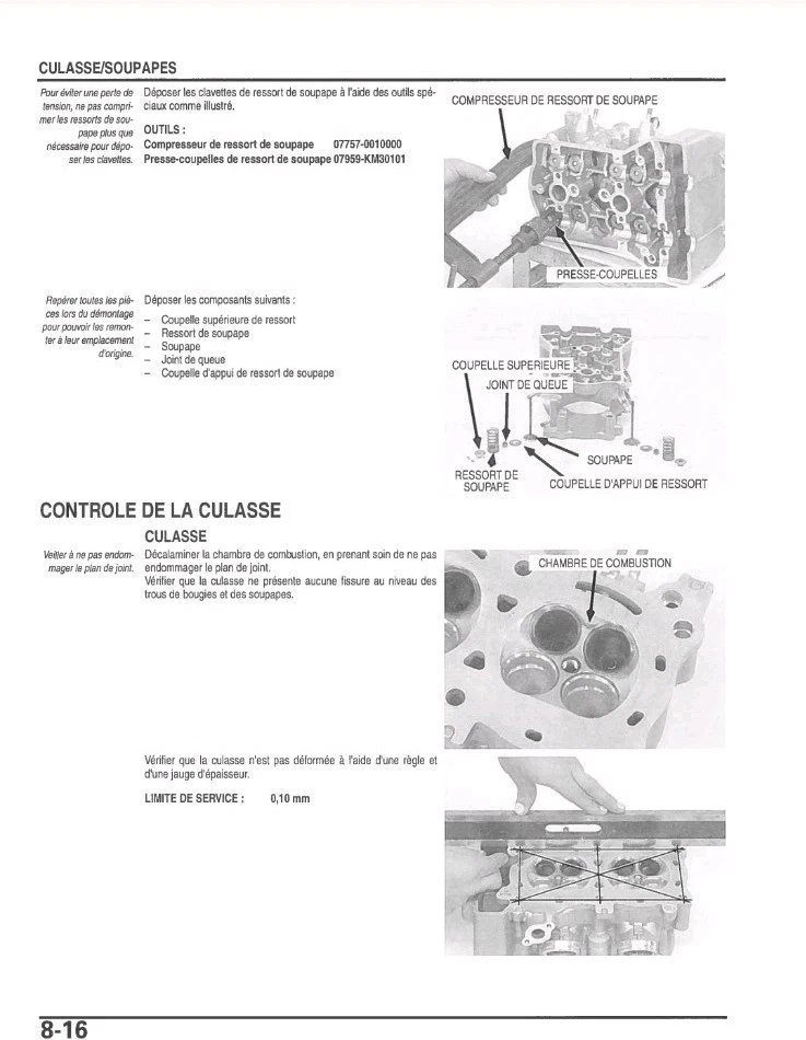 MANUEL ATELIER REVUE RÉPARATION PDF HONDA ST1300 PAN EUROPEAN 2003 - Photo 3/3