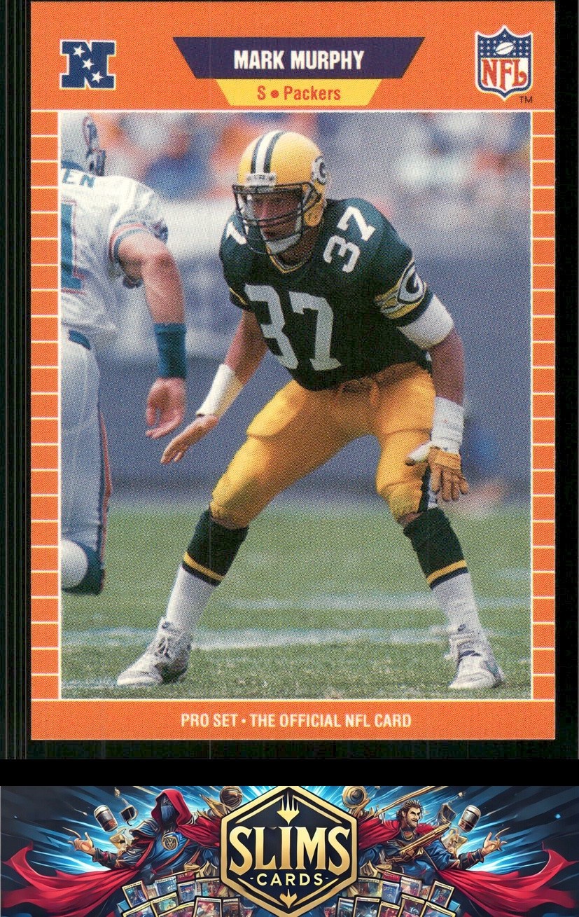 1989 Pro Set Green Bay Packers Mark Murphy #134