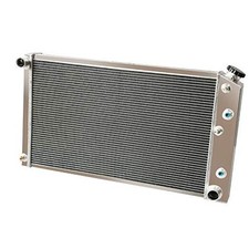 3 Row Aluminum Radiator Compatible with Pontiac GTO, Chevy Chevelle, El