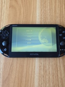 Sony PlayStation Vita Slim PS VITA Pch-2000 Black Console US SELLER