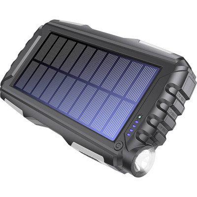 Denver PSO-20010 MK2 Solar Powerbank Mobiles Ladegerät Mobiler Akku
