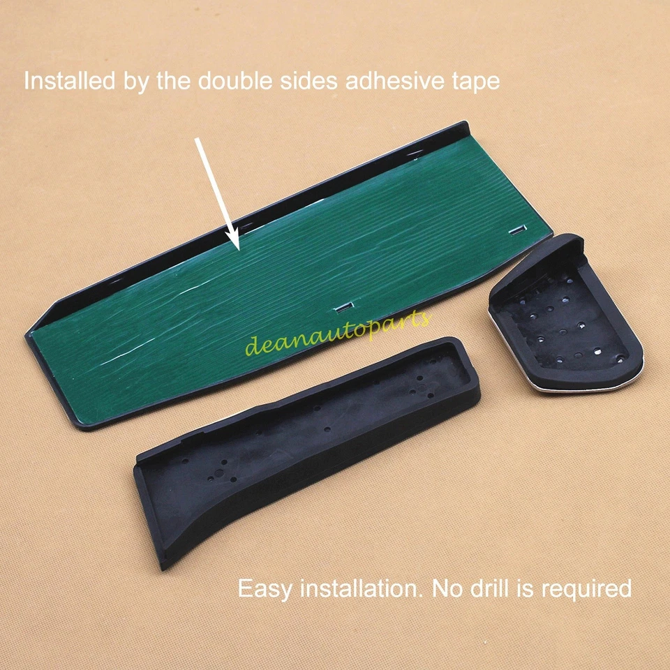 Juego de 3 piezas de cubierta de pedal de acelerador de freno muerto para BMW Serie 1 2 3 4 2014-2018 Foto 4 de 4