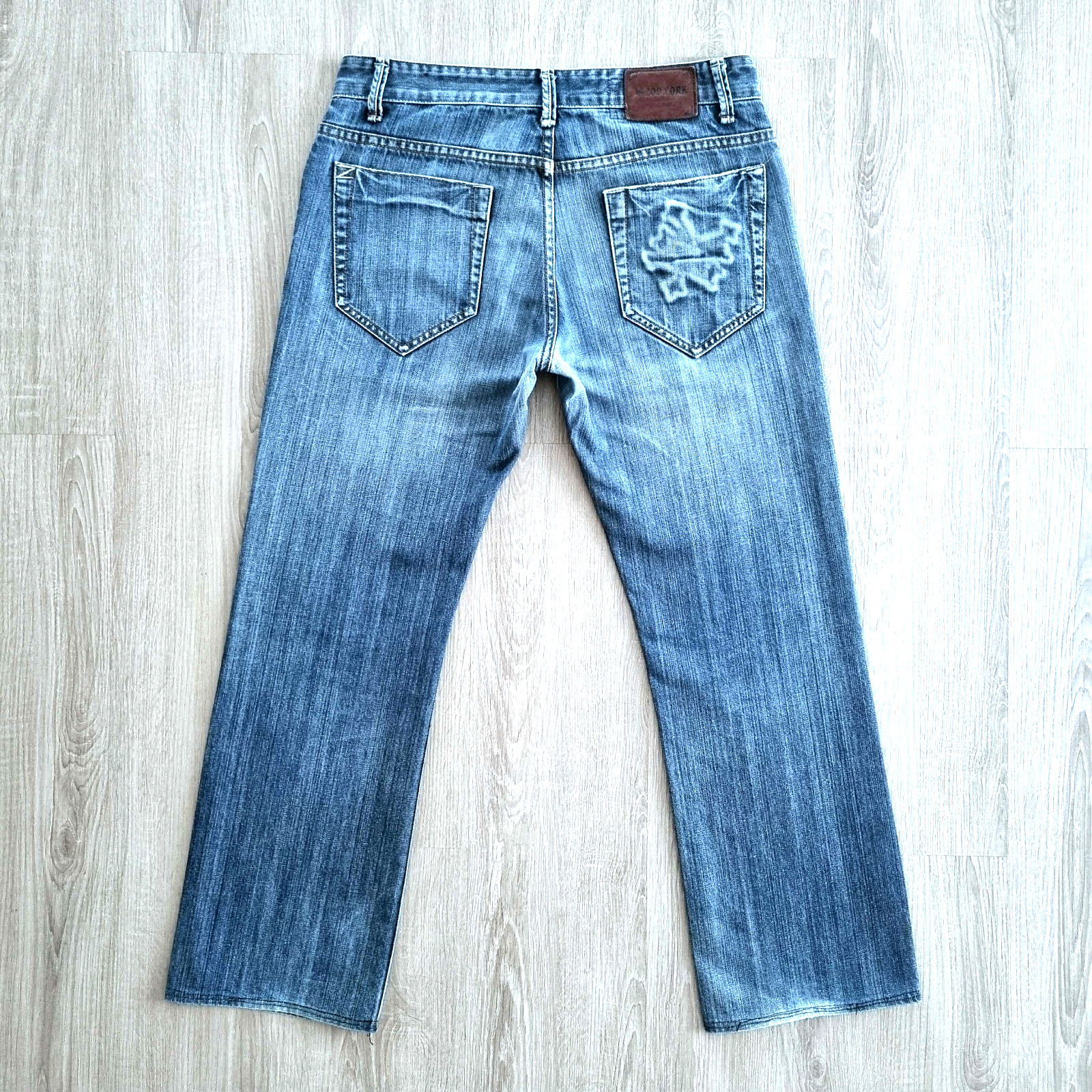 Vintage ZOO YORK Skate Denim Pants Size 32 Jeans Skateboard Rap Hip-Hop Supreme