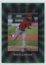 2025 Panini Donruss Elite Series Green Lazer Rhett Lowder #4 8d2