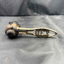 Cast Iron Cut-Out Rex Shoe Brush