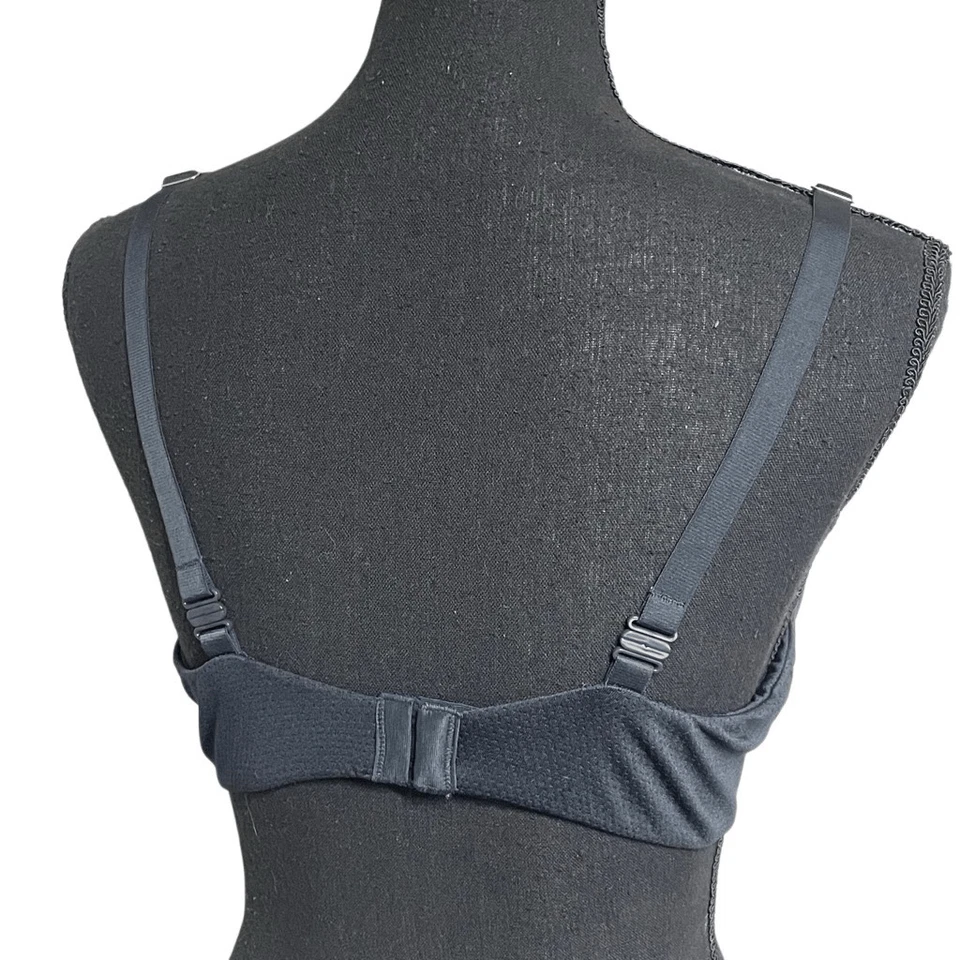 Sujetador Cami Convertible Transpirable Negro Fruit of the Loom Foto 3 de 4