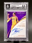 2018 Immaculate Kobe Bryant Milestones Signature Auto 8/25 Jersey# 1/1 BGS8.5!