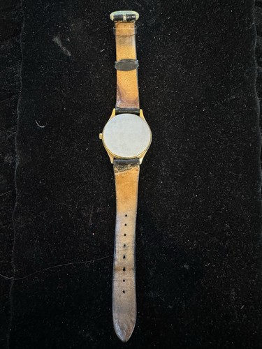 Fossil World Watch FM-1838 Unisex Vintage Sun Moon Date World Map Dial 35mm Case - 第 3/4 張圖片