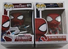 2 Funko Pop! Vinyl: Marvel - The Amazing Spider-Man #1159 and Spider-Man 2 #971