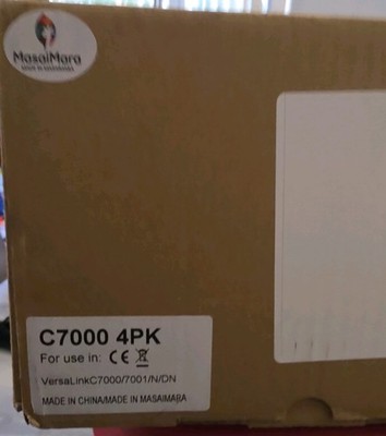 4 Pack C7000 toner for Xerox VersaLink C7000 C7000DN C7000N Printer UNTESTED