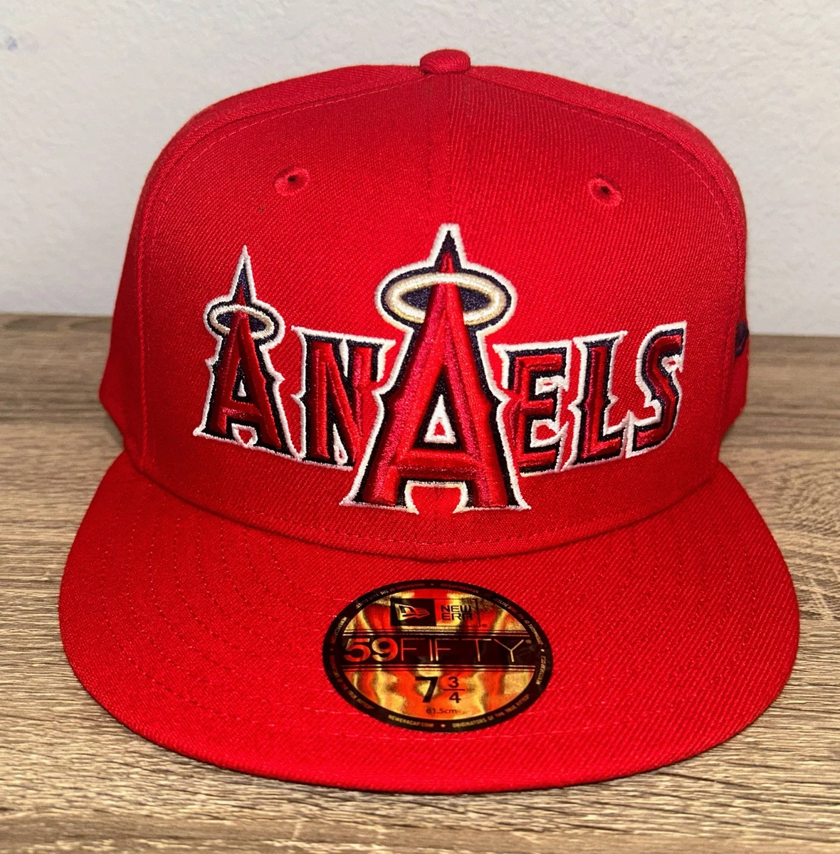 New Era Los Angeles Angels 7 3/4 Size MLB Fan Apparel & Souvenirs