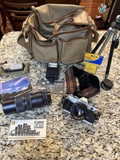 Canon Vintage Set and Miscellaneous Camera Lot