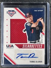 DiLandri, Thomas - 2020 USA Baseball - Autograph/Swatch - 49/199