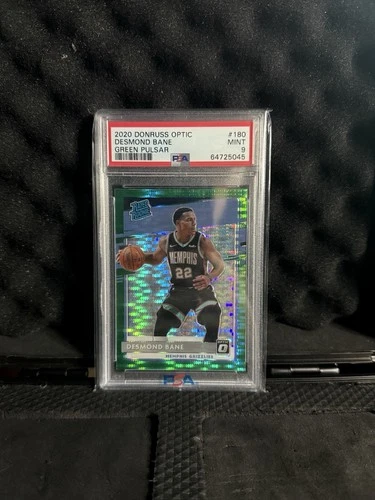 2020 Donruss Optic Desmond Bane Green Pulsar PSA 9