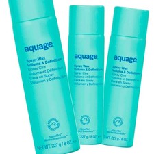 Aquage Spray Wax Volume and Definition Hair Wax 8 oz - Pack of 3