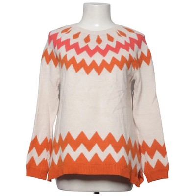 Antoni & Alison, Strickpullover, Größe: 40, Beige/Orange/Rot #ud4