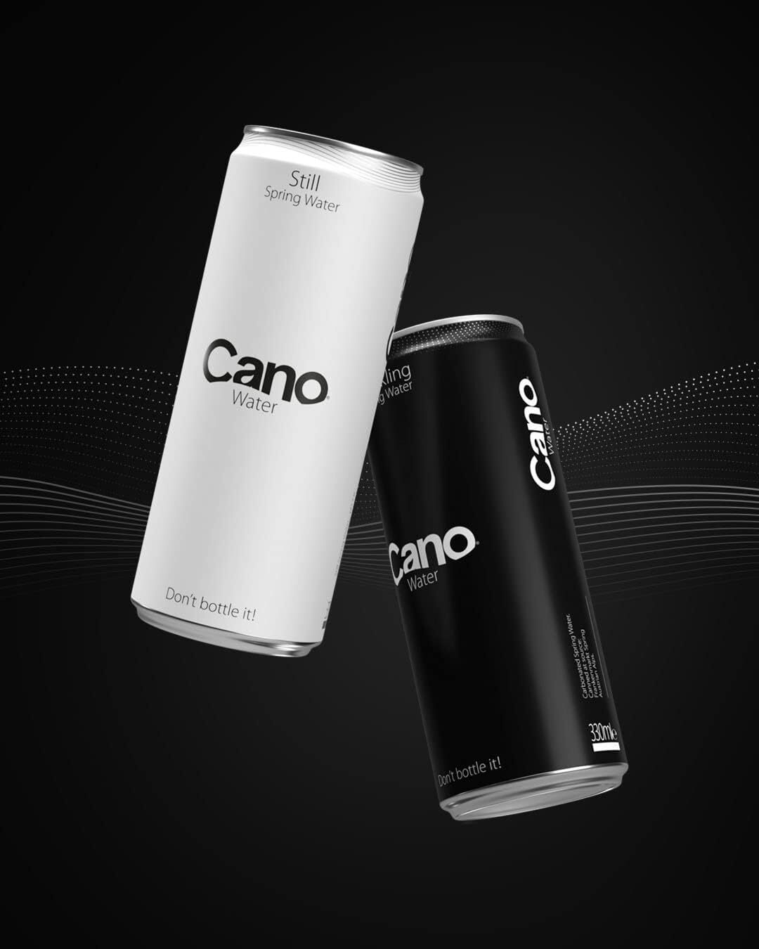 CANO WATER Still Water Cans in Multipacks, Natural Spring Water Cans