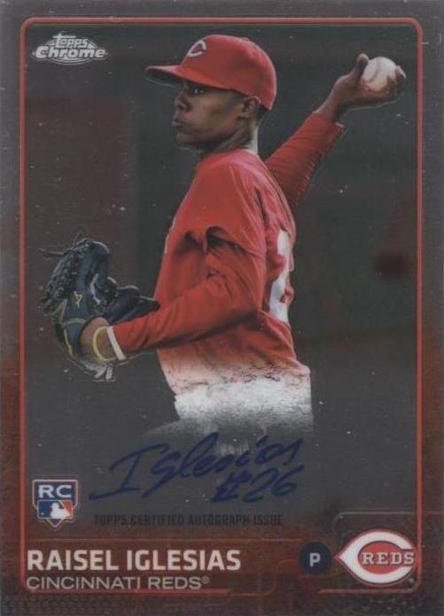 2015 Topps Chrome - Raisel Iglesias #AR-RI - 1 of 1