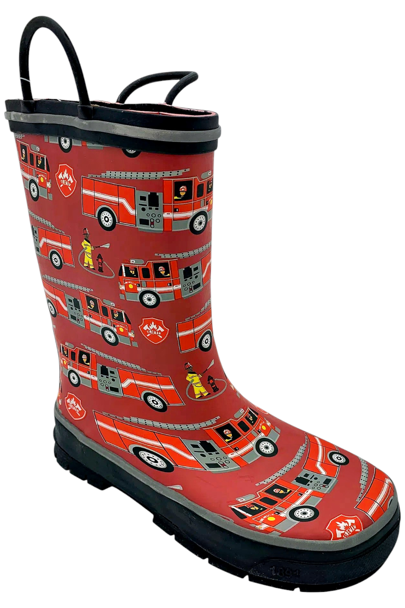 Red Boots Western Chief Kids' Rain Boots Waterproof Rubber Boots