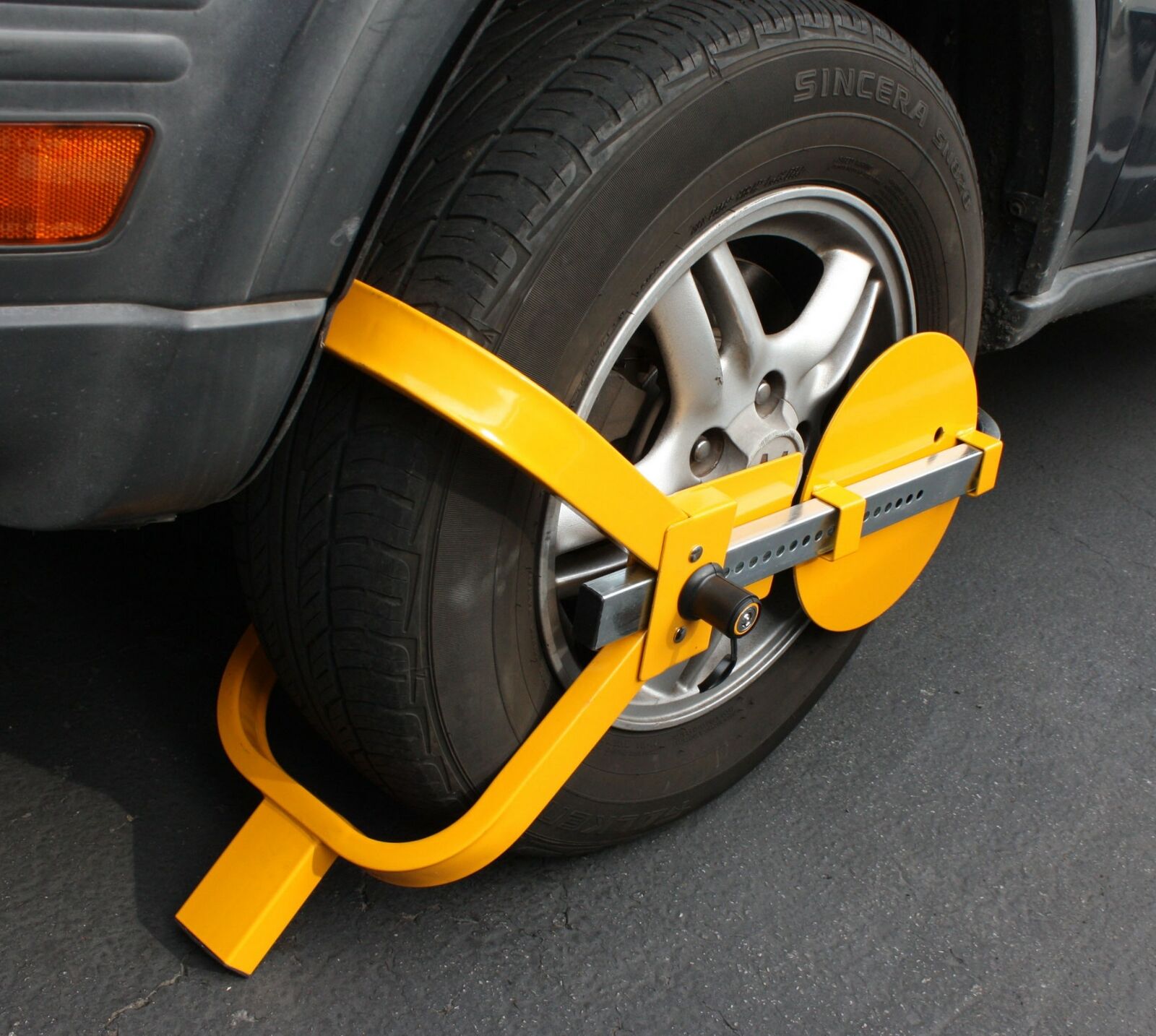 Wheel Lock Clamp Boot Tire Claw Trailer Car Truck Anti-Theft Towing Boot 13"~15"