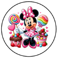 MOUSE WITH CANDY SWEET SHOP ENVELOPE SEALS LABELS STICKERS PARTY FAVORS